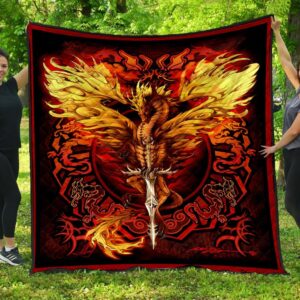 Dragon Quilt  03584 Home Decor  Quilt